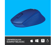 LOGITECH MYSZ BEZPRZEWODOWA LOGITECH M330 Silent Niebieska - 329390 - zdjęcie 9